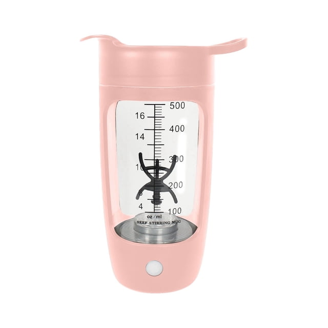 TIELUTT USB Protein Shake Bottle Shaker Cup Fully Automatic Mixing Cup Rechargeable Diet Glasses Drinking Cups for Kitchen Set Glass World Market Stacking Mugs Cups for Kitchen Mug 12oz