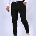 thumbnail image 3 of Mens Summer Straight Leg Daily Thin Casual Business Pants, 3 of 5