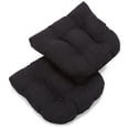 thumbnail image 2 of Coussin de Chaise de Salle à Manger Capitonné en Microsuède en Forme de U de 19 Po (Ensemble de 2), 2 of 3