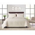thumbnail image 1 of Mainstays All in One Lightweight Quilt Set and Sheet Set -7 Piece, Full, Beige, 1 of 14