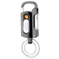 thumbnail image 2 of COFEST Electronic Rechargeable Lighter， Electric Lighter， Transparent Double Lighter LED Power Display Type-C Rechargeable Lighter Outdoor Windproof Black, 2 of 7