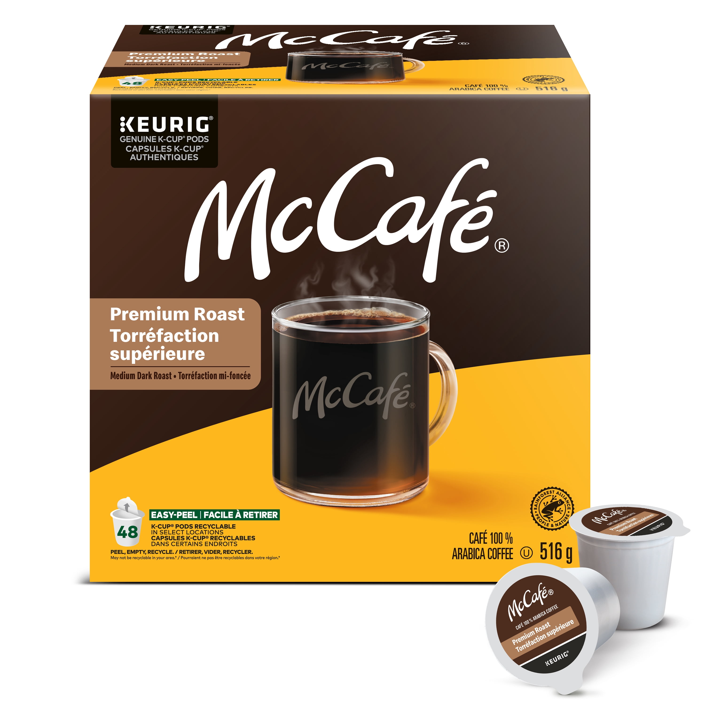McCafé Premium Medium Dark Roast, K-Cup Coffee Pods