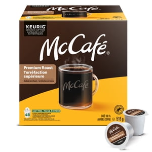 McCafé Haut de gamme Rôtissement moyen foncé, Pochettes à café K-Cup