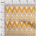 thumbnail image 1 of oneOone Georgette Viscose Fabric Chevron Ikat Decor Fabric Printed BTY 42 Inch Wide, 1 of 4