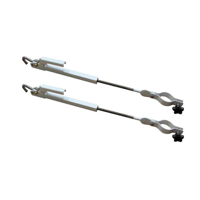 Torklift Camper Stabilizer A7006 FastGun WobbleStopper; Powder Coated; Steel; Use With Round Tube Jacks; Lockable; With FastGun Quick Disconnect Handle; Set of 2