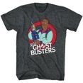thumbnail image 1 of The Real Ghostbusters Winston Black Heather Adult T-Shirt Xlt, 1 of 2