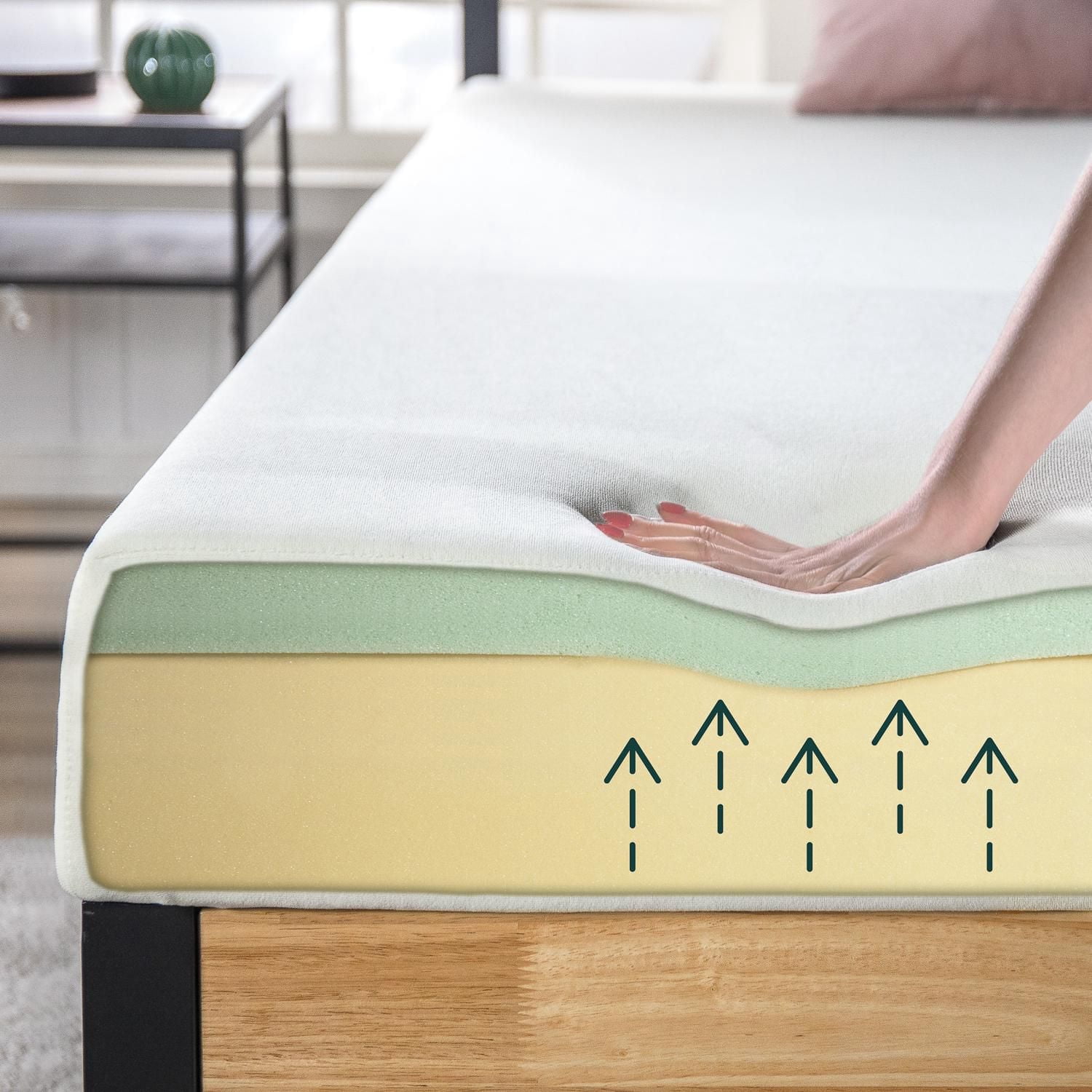 Matelas en mousse mémoire de forme Zinus Spa Sensations 6 po