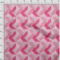 thumbnail image 3 of oneOone Organic Cotton Voile Fabric Line|Chevron & Triangle Geometric Print Fabric BTY 42 Inches Wide, 3 of 4