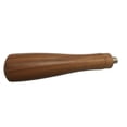 thumbnail image 4 of Solid Wooden Handle Replacement Tools Reusable Crafts Professional Filter Holder Handle File Handle for barista and coffee Machine - Dark Brown, 4 of 5