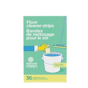 Nature Clean Bandes de nettoyage du sol - Un parfum de citron frais, 36 les bandes