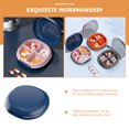 thumbnail image 4 of MasteelfCA Pills Case Outdoor Travel Pills Box 4-Compartment Pills Organizer Portable Pills Box, 4 of 7