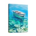thumbnail image 1 of Sand & Surf Beautiful Beach Scene on 12x16 Canvas, Perfect Wall Decor for Home & Office, 1 of 7