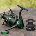thumbnail image 4 of Spinning Reel 13 Stainless Steel Shielded Bearings Powerful Baking Finish Body 5.11 Gear Ratio With Spare ,Rigid Aluminum Skeletal Frame, 4 of 6