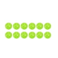 thumbnail image 1 of VONKY 12pieces Exquisite Workmanship Pickleball Balls For Outdoor Training Durable And Sturdy Competition green, 1 of 6