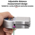 thumbnail image 4 of Hearth & Gear Retractable Plumb Bob Automatically Stretch Line Quickly Stabilize Plumb Tool Retractable Bob For Construction Industry Assignments Clamps for Crafts Clap on Lights Mini Clamp Nights, 4 of 7