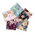 thumbnail image 3 of 5 Pcs 20x25cm Patchwork Coloré en Coton pour Couture, Tissus de Courtepointe, Lot C 20x25cm, 3 of 8