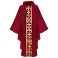 thumbnail image 1 of Red Man Vintage Gothic Grunge Dance Costumes Cosplay Renaissance Peasant Steampunk Bath Robe Robes for Man Happy Vacation Halloween Winter Fall Bath Robe 2025 One Size, 1 of 9