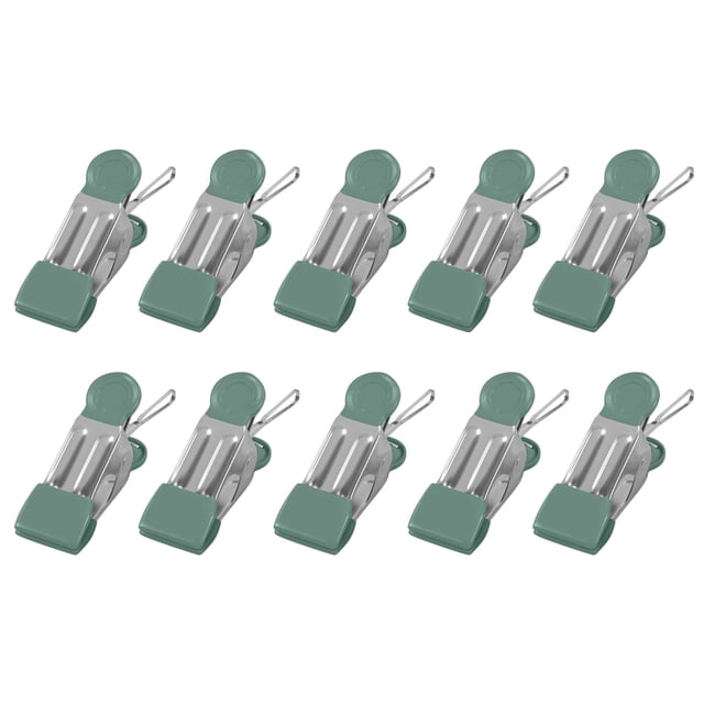 Home Savings and Storage Items Clearance!Pcksrro Dipped Plastic Pants Clip Seamless Drying Stainless Steel Pants Rack Windproof Small Clip Fixed Clothes Clip Household Strong Metal Clothes Drying