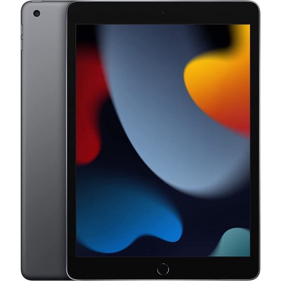 iPad Apple Remis à Neuf 9e Gén. A2603 (Wi‐Fi + Cellulaire Déverrouillé) 256 Go Gris Cosmique (Grade A+)
