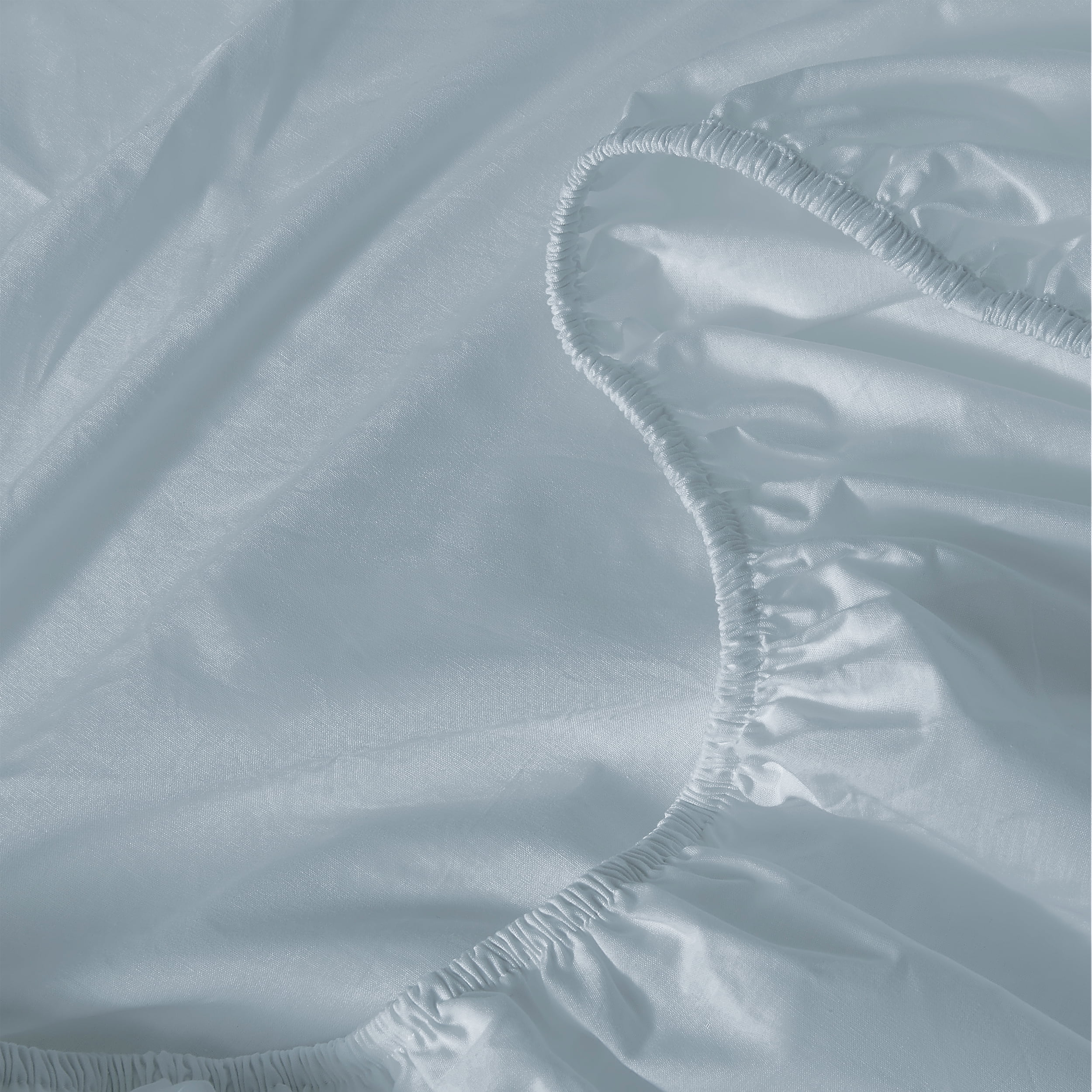 Ensemble de draps 100 % coton à contexture de 400 fils Hometrends, satin de coton