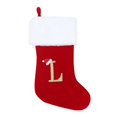 thumbnail image 1 of SUTENGDA 20 Inches Monogram Christmas Stockings Red Velvet with White Super Soft Plush Cuff Embroidered Xmas Stockings Classic Personalized Stocking Decorations for Family Holiday Season, 1 of 5