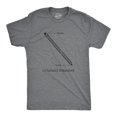 thumbnail image 1 of Mens Original Computer T Shirt Funny Pencil Eraser Analog Joke Tee for Guys (Dark Heather Grey - COMPUTER) - M, 1 of 3