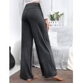 thumbnail image 3 of ORUYROP Pantalon de Yoga à Large Jambe avec Cordon Imprimé Décontracté pour Femmes, 3 of 4