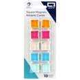 thumbnail image 4 of Quartet Mini Square Magnets, Magnets, Assorted Colours, 10 Pack, 4 of 4