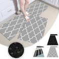 thumbnail image 1 of Vaidha Kitchen Mat, 2pcs Kitchen Rugs, Cushioned Kitchen Mats For Floor, Non-Slip Standing Desk Mat, Waterproofing Kitchen Rug Set For Kitchen, Floor, Office, 1 of 7