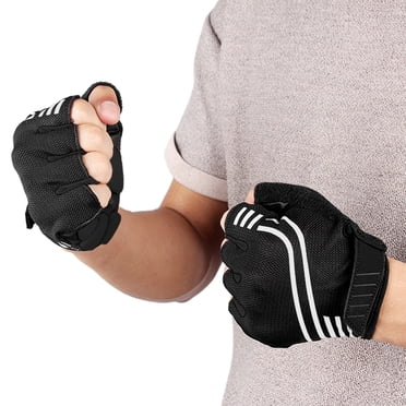 Yeacher Men Mountain Bike Gloves Shock-absorbent Half Finger Biking Gloves Anti-slip Breathable Cycling Gloves for Men