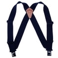 thumbnail image 1 of Perry Suspenders 2" Men's uBEE Outback Comfort Adjustable Suspenders - Navy, Regular, 1 of 2