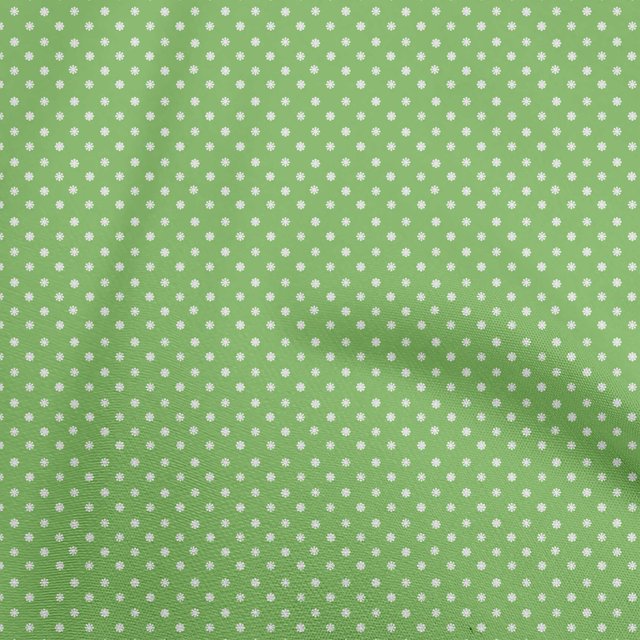 oneOone Polyester Spandex Light Green Fabric Floral Sewing Craft Projects Fabric Prints By Yard 56 Inch Wide