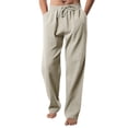 thumbnail image 1 of SHIXIAOO Pantalon Slim Fit pour Hommes Pantalon de Travail Long Décontracté à devant Plat, 1 of 9