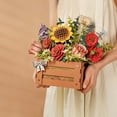 thumbnail image 5 of Rolife Wooden Bloom Box DIY 3D Puzzle TW02H, 5 of 5