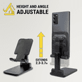 thumbnail image 3 of Scosche SUFMPS-SP Select TS Universal Folding Phone Stand, 3 of 6