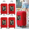 thumbnail image 2 of 18-32 Inch Capacity Travel Essentials Bag Golden Letter Series Printed Pattern Travel Accessories Trolley Case Protective Cover 8golden X L, 2 of 6