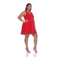 thumbnail image 3 of White Mark Women's Crystal Skater Dress, 3 of 6