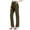 Army Green, variant on BLCHUNen Dress Pants for Women Lightweight Loose Breathable Elastic Waist Stretch Formal Business Office Work Pants with Pockets