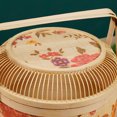 thumbnail image 2 of Small Rattan Small Bamboo Basket Hand Woven Children's Bamboo Woven Straw Bag, 2 of 8