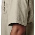 thumbnail image 2 of PFG Bahama II Short Sleeve Shirt, 3X, Fossil, 2 of 4