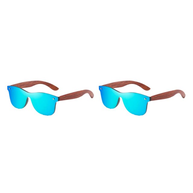 Thinsony Lightweight Frame Protection Fashionable Comfortable Fit Colorful Lens Options Unisex blue 2Set
