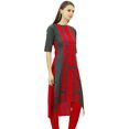 thumbnail image 3 of Phagun Tunique de Créatrice en Coton Indien pour Femme, Ourlet Asymétrique, Kurti, Tenue Décontractée, Kurta, 3 of 7