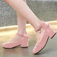 thumbnail image 2 of Kcodviy Children Shoes Thick High Size 4 Toddler Girl Sandals Heel Sandals able Diamond Jelly Sandals for Girls Size 4 Bow Small High Heel Toddler 10 Shoes Girls Princess Sandals, 2 of 6