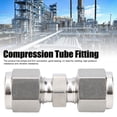 thumbnail image 4 of Adaptateur de Tube de Compression, Raccord d'Étanchéité à Connexion Ferme pour Tube de Compression, 1000 Psi 2 Pcs Simple pour l'Industrie de la Construction Navale Automobile Ф8, 4 of 8