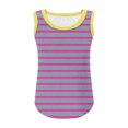 thumbnail image 3 of RXIRUCGD 2025 Vêtements d'Été pour Enfants Filles Décontracté Sans Manches Col Rond Imprimé, 3 of 5