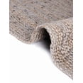 thumbnail image 5 of Aizza Trends 4 Ft Square Gray Jute Area Rug, Boho Chic Natural Jute Area Rug - Hand-Braided, Rustic Farmhouse Decor for Living Room Carpet,, 5 of 5