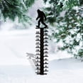thumbnail image 1 of 24 Inch Snow Meter Hand Made Metal Outdoor Garden Snow Meter Garden Decoration, 1 of 6