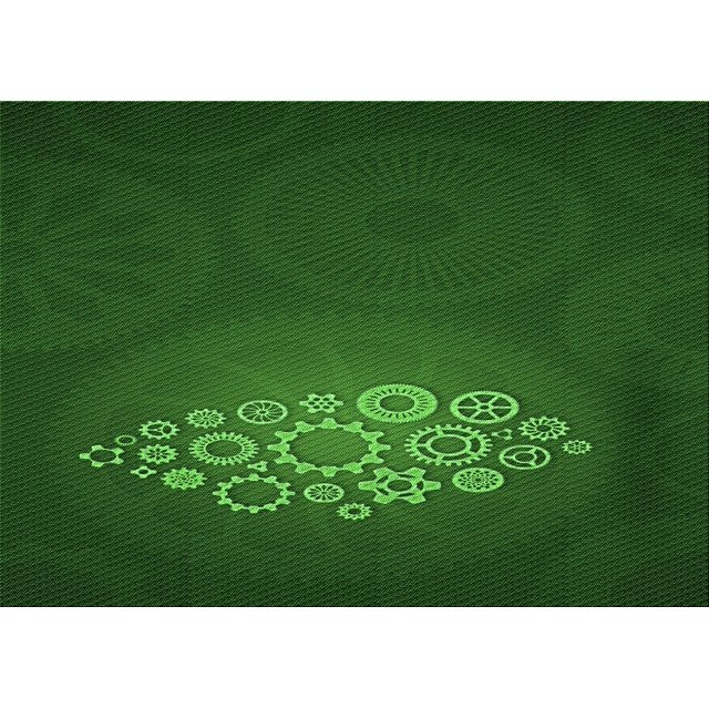 Ahgly Company Tapis d'Aire Rectangulaire Transitionnel Vert pour Intérieur, Lavable à la Machine, 3 Pieds x 5 Pieds