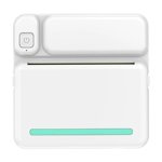 Mini Imprimante de poche C19 portatif Mini Imprimante de poche, imprimante thermique intelligente sans encre, avec 1 Roule de papier Bluetooth Mini Imprimante, pour Notes et Stickers Papier d'impression