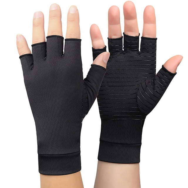 Arthritis Compression Gloves Fingerless - Carpal Tunnel Gloves Hand Pain Gloves